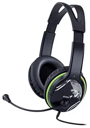 GENIUS Slušalice HS-400A GREEN