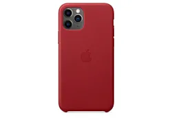 Apple Zaštitna maska za mobilni telefon iPhone 11 Pro Leather Case - Red