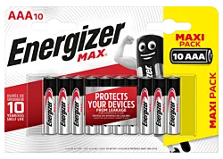 Energizer Alkalne baterije MAX AAA - 10 komada