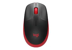 Logitech Bežični miš M190 - Crveni