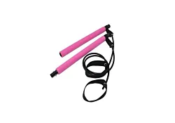 FitWay Šipke za pilates sa otpornim gumama llg-003 - Roze
