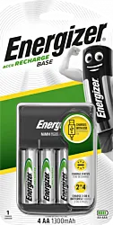 Energizer Punjač za baterije + 4 AA baterije