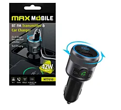 MaxMobile FM Transmiter i Auto punjač NT7010 42W