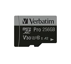 Verbatim Pro Micro kartica SDXC C10 U3 256 GB