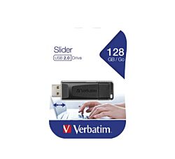 Verbatim USB flash memorija Slider 128 GB