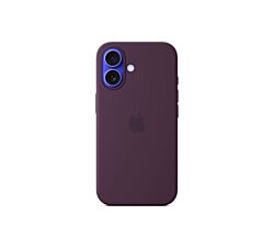 Apple iPhone 16 Silicone Case with MagSafe MYY43ZM/A - Plum