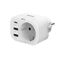 Hama Adapter 4-smerna utičnica 223342