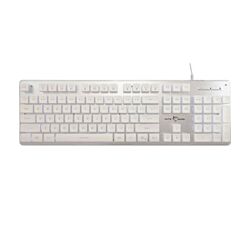 White Shark Gaming žična tastatura Tachi - White - US