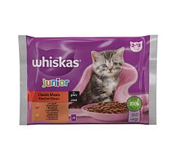Whiskas Kesice za mačiće junetina 4 x 85 gr