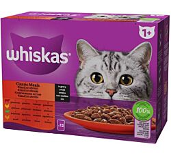 Whiskas Kesice za mačke Izbor mesa 12 x 85 g