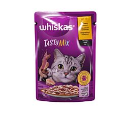 Whiskas Kesica za mačke Tasty Mix Jagnjetina i ćuretina u sosu 85 g