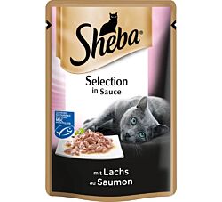 Sheba Kesica za mačke losos u sosu 85 g