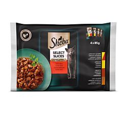 Sheba Kesice za mačke 4 vrste mesa 85 g