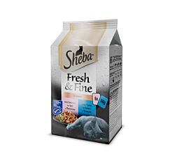 Sheba Kesice za mačke izbor ribe 6 x 50 g
