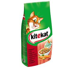 Kitekat Suva hrana za mačke govedina i povrće 12 kg