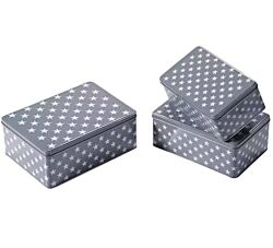 Kesper Set 3 metalne kutije KSP38282
