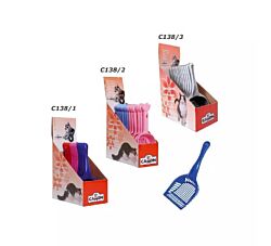 Camon Obojena plastična lopatica 2 u 1 - 28 x 14 cm A2201342