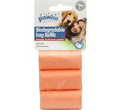 Pawise Kese za izmet biorazgradive 3 x 10 kom - Oranž A2202003