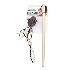 Pawise Igračka za mačke - Pecaljka sa mišem 35 cm A2202127