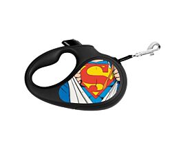 CLR WD Povodac za pse Supermen M 5 m / 25 kg - Crni A2202158