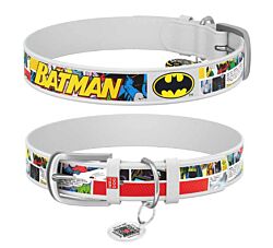 CLR WD Ogrlica za pse sa QR pasošem Batman 29-38 cm A2202195