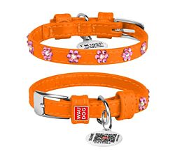 CLR WD Ogrlica za pse Glamour 15 mm/27-36 cm - Oranž A2202523