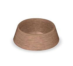 TarHong Posuda za kućne ljubimce sa dvostrukim zidovima od čekićanog bakra - Srednja A2203355