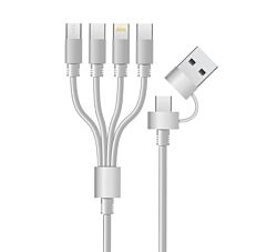 DPM USB kabl 6u1 1,5 m - Beli
