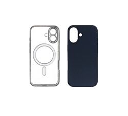 Just in Case 2u1 Extra case MAG MIX PLUS paket maski za iPhone 17 MAGPL121BK - Crna