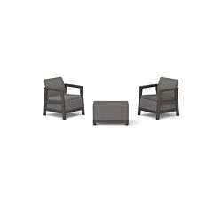 Keter Baštenska garnitura Scandi linea sa box stolom  - Grafit CU 270925