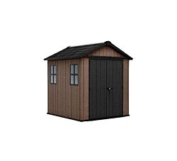 Keter Baštenska kuća Newton plus wide 7x7,5 - Braon CU 261859
