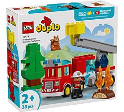 LEGO Vatrogasni kamion sa crevom i vatrogascem LE10473
