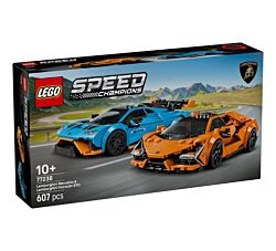 LEGO Lamborghini Revuelto i Huracán STO LE77238
