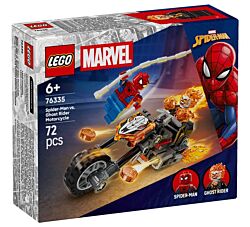 LEGO Spajdermen protiv Goust Rajdera na motociklu LE76335