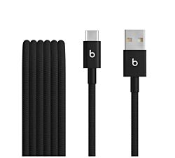 Beats USB-A na USB-C kabl 1,5 m - Bolt Black 2-Pack