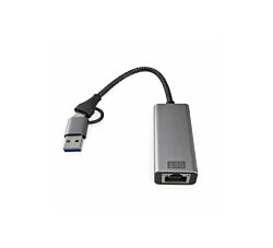 Linkom Mrežni adapter TIP C+USB 2.5 Gbps