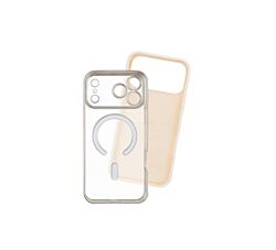 Just in Case 2u1 Extra case MAG MIX PLUS paket maski za iPhone 17 Pro Max MAGPL124SL - Srebrni