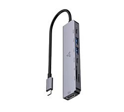 S-BOX Hub 7u1 USB Type-C / HDMI H-999