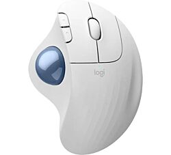 Logitech Bežični miš Ergo M575S - Beli