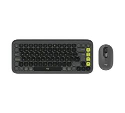 Logitech Set tastatura i miš POP-ICON-COMB GRAPH - Crni