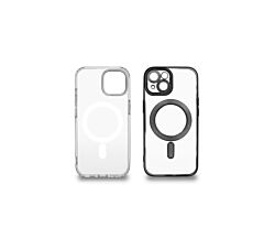 Just in Case 2u1 Extra case MAG MIX paket za iPhone 15 - Crni