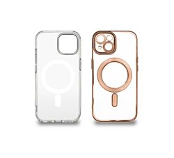 Just in Case 2u1 Extra case MAG MIX paket za iPhone 15 - Pink
