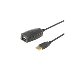 E-Green Produžni kabl sa pojačivačem 5 m - USB-A na USB-A OST03722