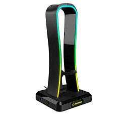Rampage Postolje za slušalice RM-H77 X-BASE - Crno