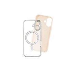 Just in Case 2u1 Extra case MAG MIX PLUS paket maski za iPhone 17 MAGPL121SL - Srebrni