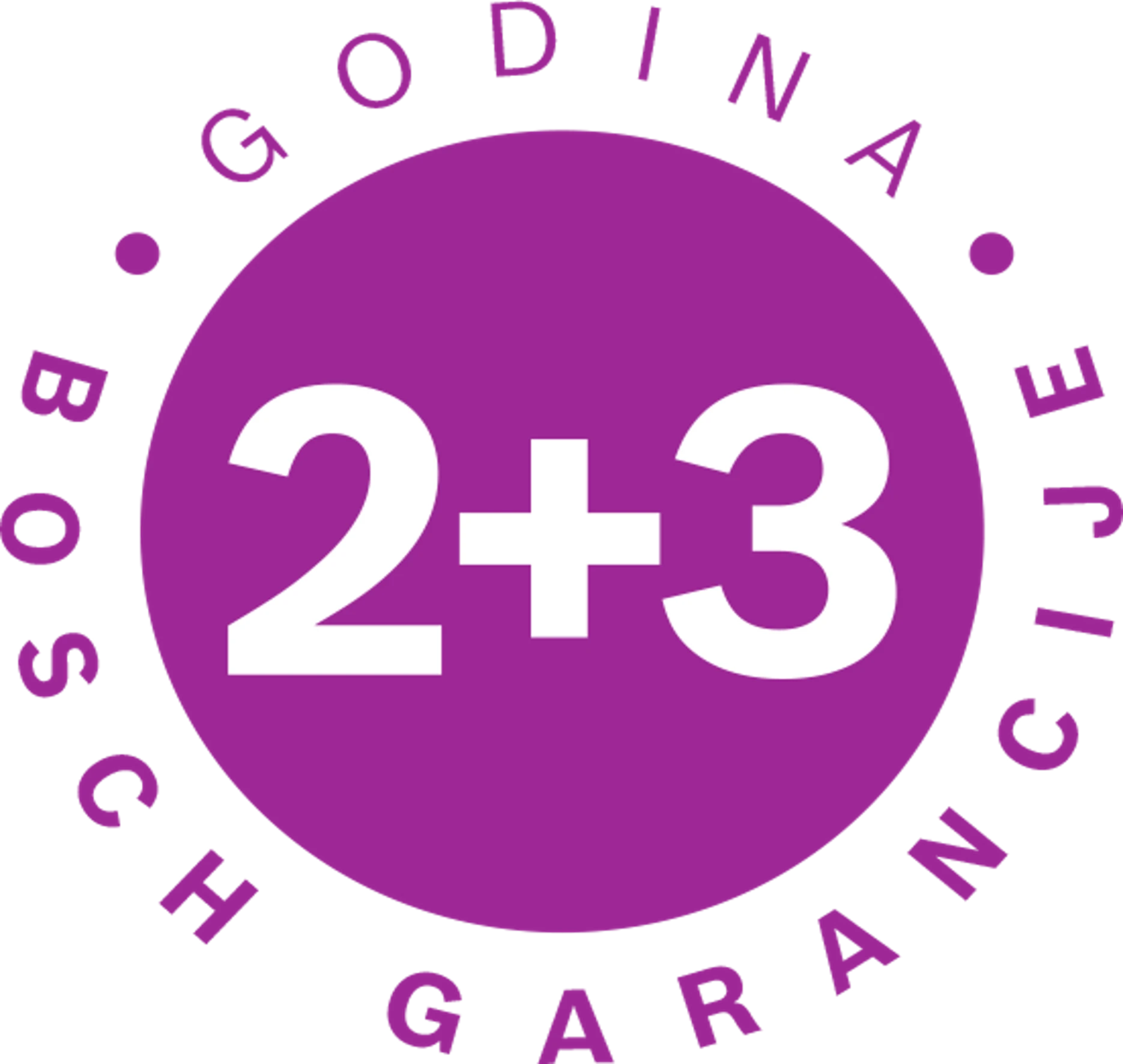 Bosch pet godina garancije