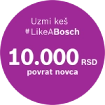 Bosch Cash back - 10k 