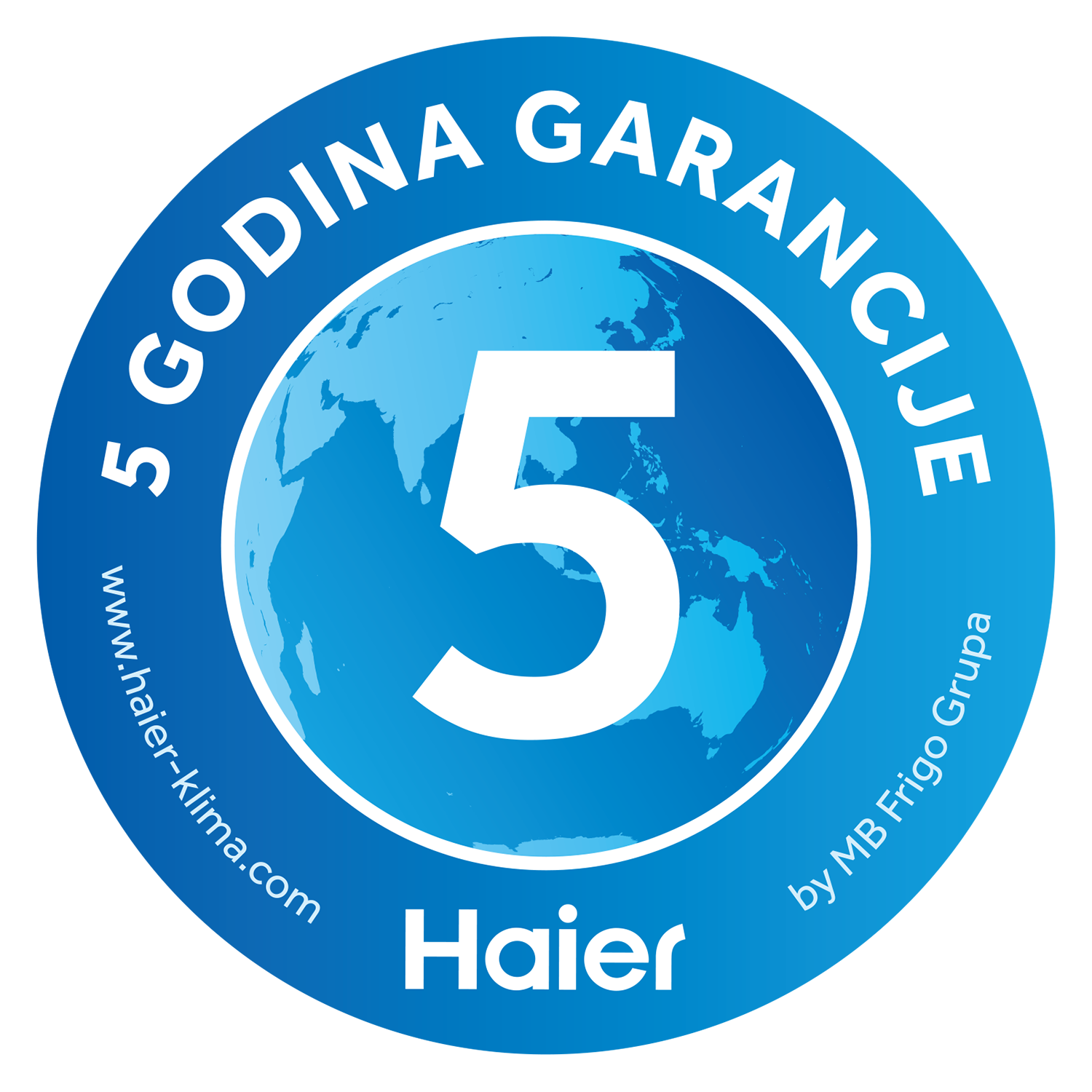 Haier 5 godina garancije na klime